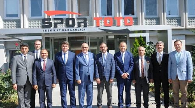 Başkanlardan, Spor Toto Teşkilat Başkanı Kasapoğlu’na Ziyaret