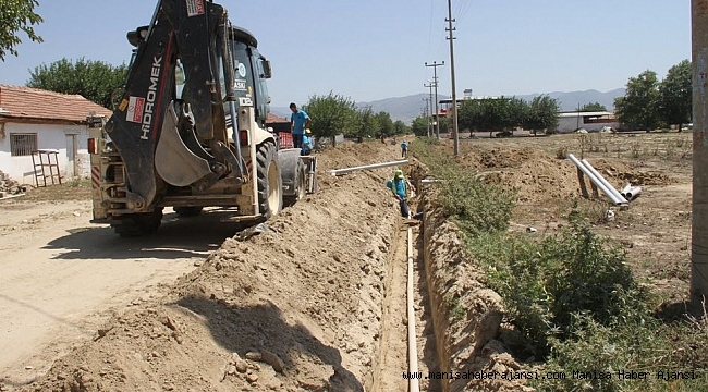 ÇANAKÇI MAHALLESİ’NE YENİ İÇME SUYU ŞEBEKESİ