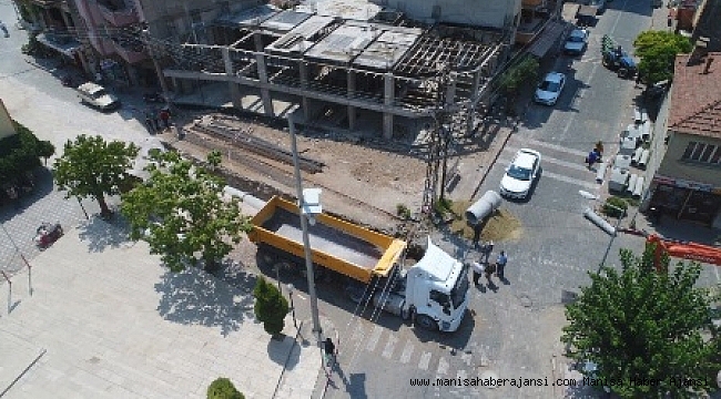 DEMİRCİLER VE HÜKÜMET CADDESİ’NDE ALTYAPI ÇALIŞMALARI BAŞLADI