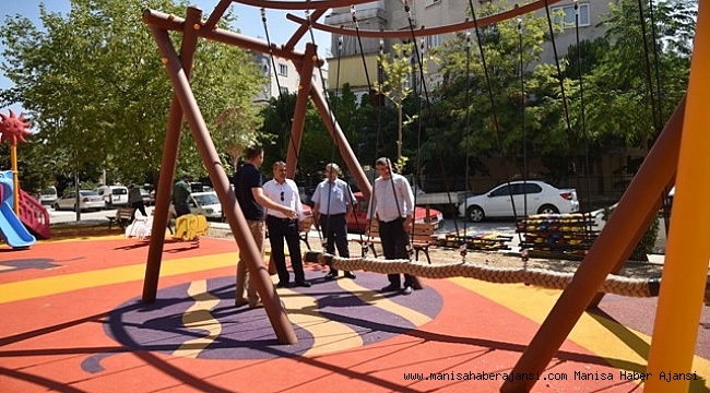 YUNUSEMRE’DEN MERKEZ EFENDİ’YE YENİ PARK
