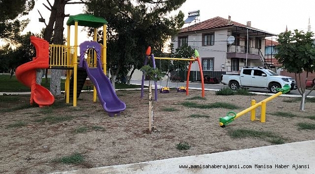 ALAŞEHİR BELEDİYESİNDEN 5 MAHALLEYE OYUN GRUBU