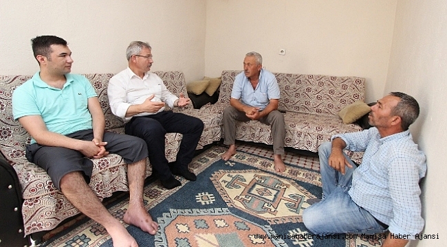 Başkan Yaralı'dan Kuzey Irak Gazisine Ziyaret