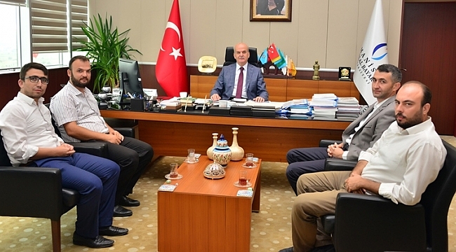 MUDER' den MCBÜ Rektörü Prof. Dr. A. Kemal Çelebi’ye Ziyaret