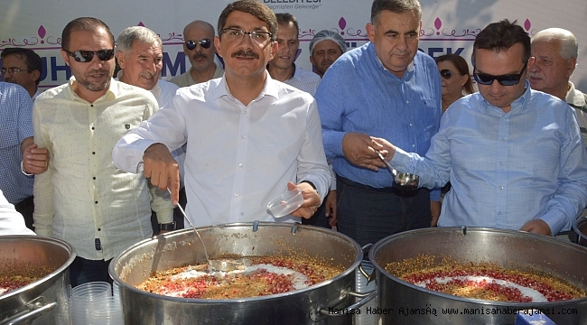 Şehzadeler’den 2 bin 500 kişilik aşure