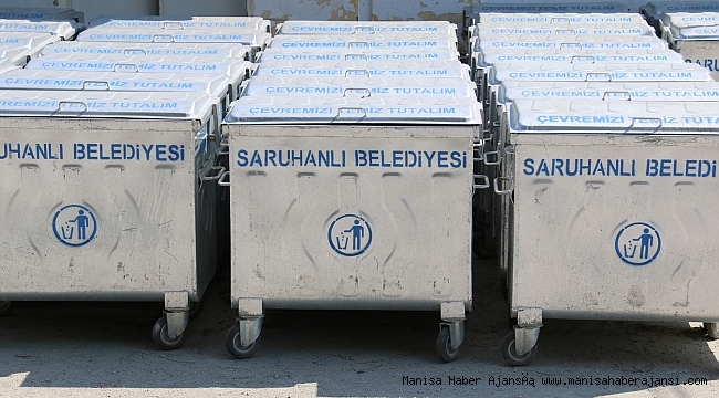 Saruhanlı'da Çöp Konteynırları Düzenli Olarak Yıkanacak