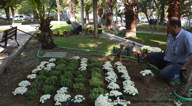 Şehzadeler ’in parkları rengârenk