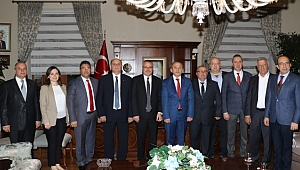 Manisa TSO’dan Vali Ahmet Deniz’e ‘Hayırlı olsun’ ziyareti