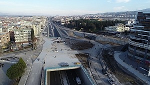 Alparslan Türkeş Kavşağı Havadan Görüntülendi