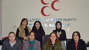 KADINLARIN MHP’NİN YAPACAKLARINI SEÇMENE ANLATACAK