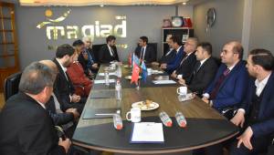 Başkan Çelik’ten MAGİAD’a ziyaret