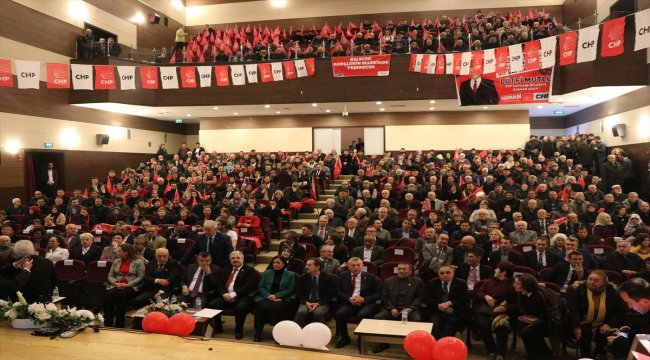 CHP'nin Kütahya aday tanıtım toplantısı