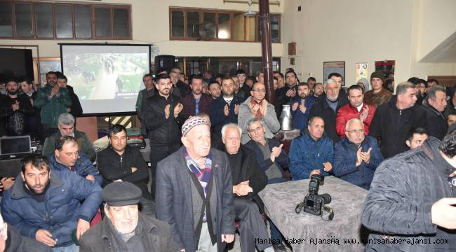 Hamzabeyli’den Başkan Çelik’e coşkulu karşılama