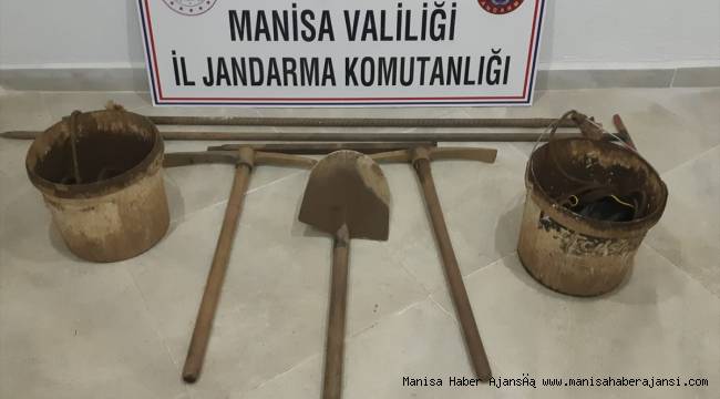 Manisa'da kaçak kazı