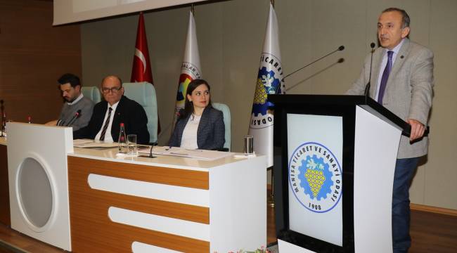 Manisa Ticaret ve Sanayi Odası meclis toplantısı