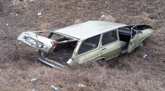 Uşak'ta trafik kazası: 1 ölü