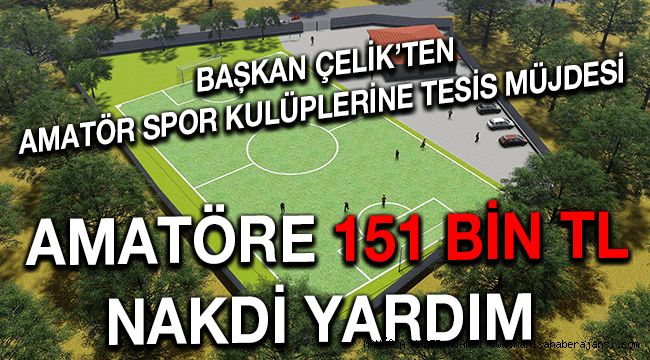 AMATÖRE 151 BİN TL NAKDİ YARDIM