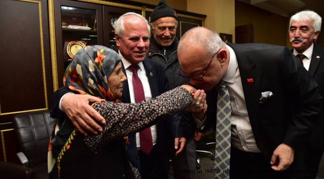 Başkan Ergün Soma’da