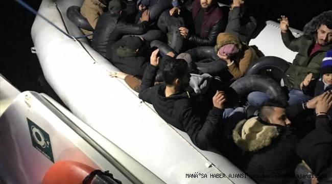 Didim'de 20 düzensiz göçmen yakalandı