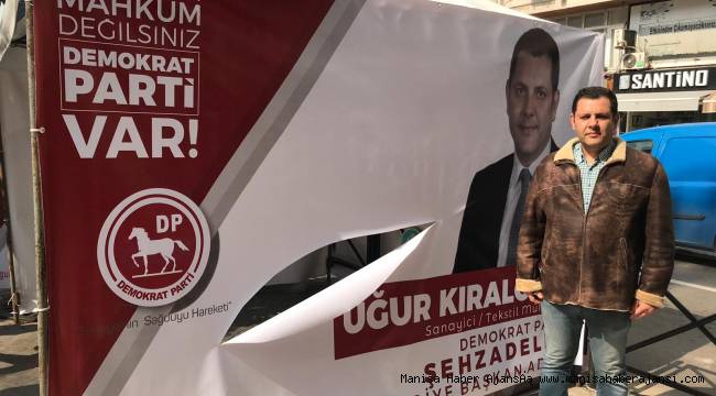 DP Şehzadeler Adayının Standını Parçaladılar