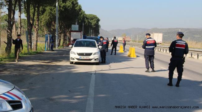 Jandarmadan helikopter destekli trafik denetimi