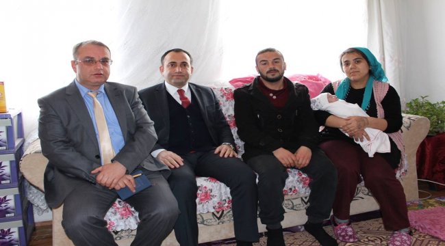 Kaymakam Yüksel&#039;in ev ziyaretleri