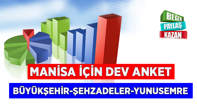 Manisa İçin Dev Anket