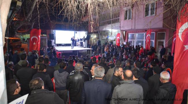 ÜÇPINAR CUMHUR İTTİFAKI’NI BAĞRINA BASTI