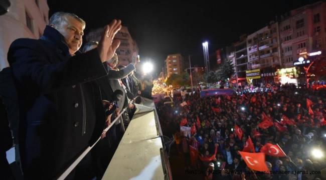 BAŞKAN ÇERÇİ YUNUSEMRELİLER’E TEŞEKKÜR ETTİ