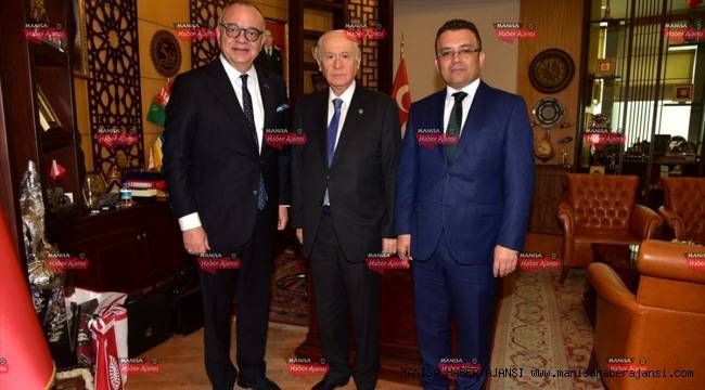Cengiz Ergün'den, Bahçeli'ye ziyaret