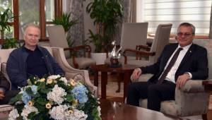 Vali ahmet deniz, merkez valisi davut haner’i ağırladı