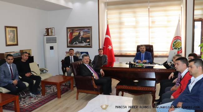 VEKİL ÖZKAN’DAN BAŞKAN GEDÜZ’E ‘HAYIRLI OLSUN’ ZİYARETİ
