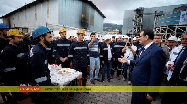 Bakan Dönmez, Somalı madencilerle iftar yaptı