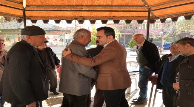 Dazkırı Kaymakamı İçen, vatandaşlarla buluştu