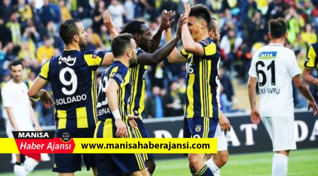 Fenerbahçe rahatladı, Akhisarspor küme düştü