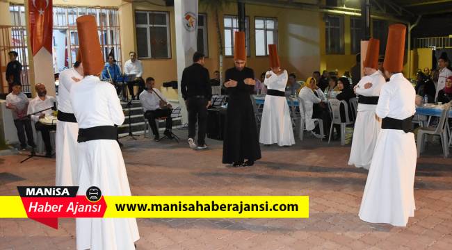 Manisa'da engelli semazenlerden ramazan gösterimi