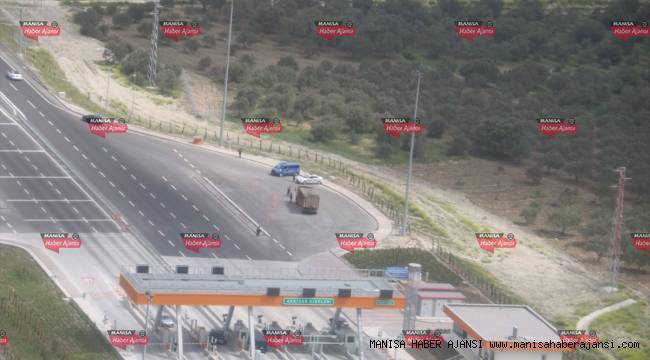Manisa'da havadan trafik denetimi