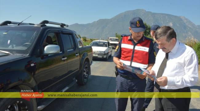 Manisa'da trafik denetimi