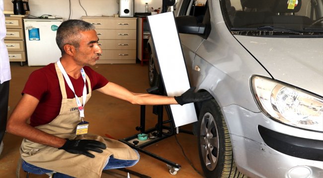 Araçlardaki "Göçük onarımı"na boyasız müdahale