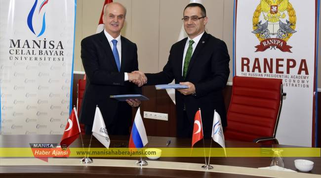 Manisa Celal Bayar Üniversitesi ile Rusya arasında iş birliği