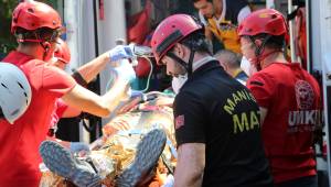 Manisa'da deprem tatbikatı