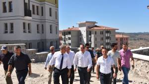 Protokol Yunuskent’te İncelemelerde Bulundu