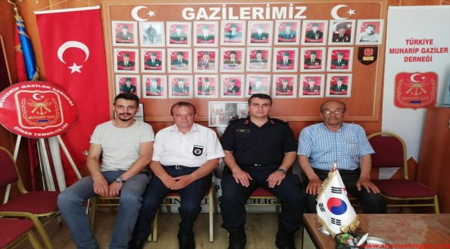Şehit ve Gaziler Derneği'ne ziyaret