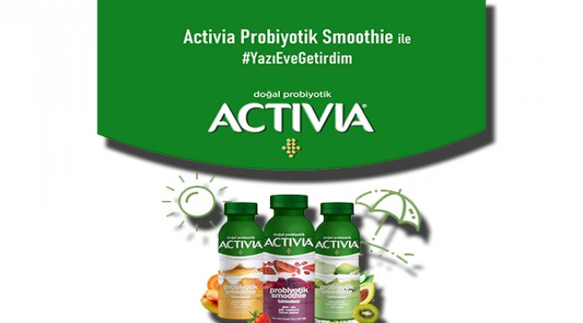 Actıvıa Probiyotik Smoothıe’ler ile yazı eve getirin