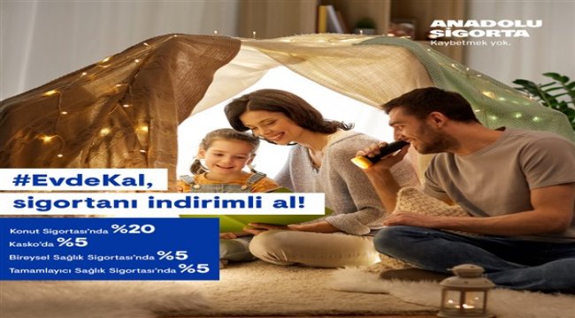 Anadolu Sigorta’dan salgın döneminde hayatı kolaylaştıran ayrıcalıklar