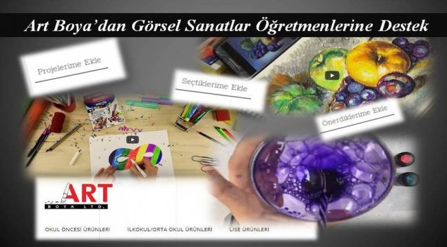 Art Boya’dan Görsel Sanatlar Öğretmenlerine Destek ... #evdekalsanatsızkalma