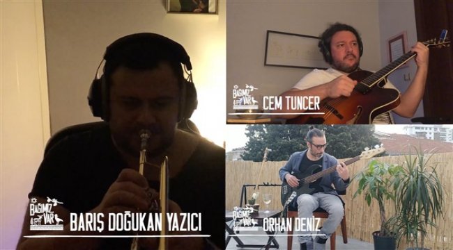 "Bağımız Var"ın son şarkısı balkonlardan söylendi
