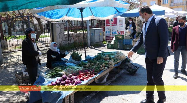Başkan Tosun, Müstahsil Pazarını Denetled