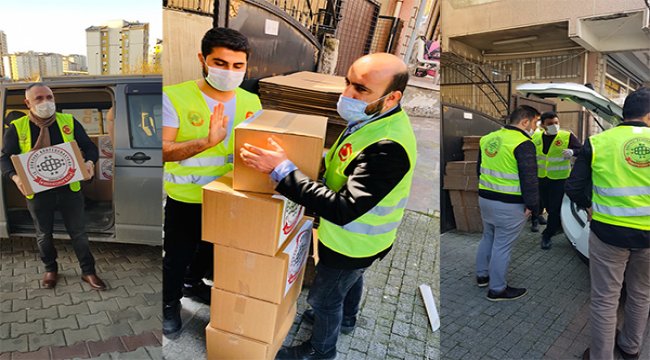 BİRKONFED 1000 aileye gıda kumpanyası, 500 aileye de nakdi yardım yapacak