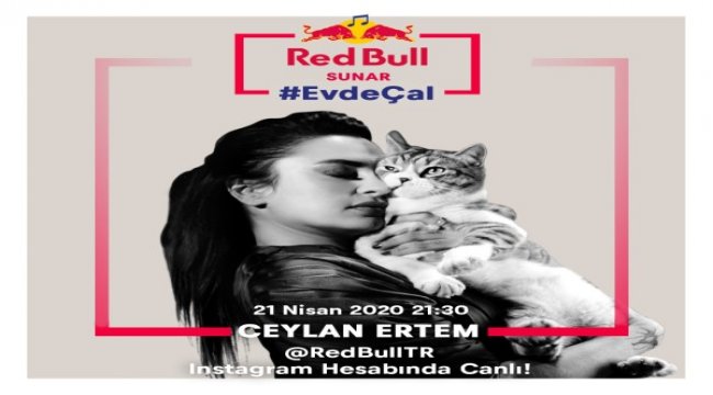 Ceylan Ertem en sevilen şarkılarını yarın Red Bull Sunar: Evde Çal’da seslendirecek