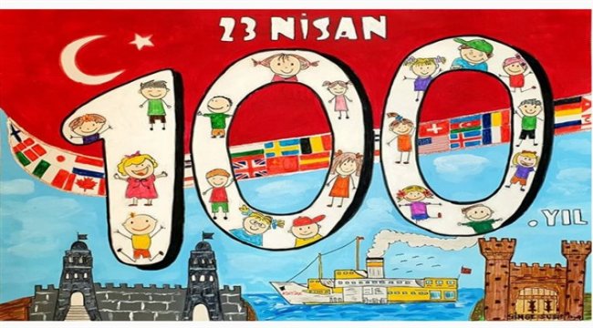 Çocuklara özel resim yarışmasında kazananlar ödüllendirildi